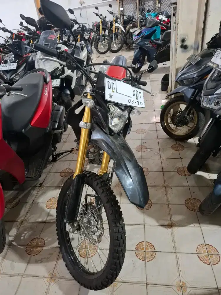 Honda CRF 150cc 2025 hitam merah