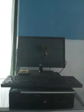 Pc hp desktop core i5 fullset