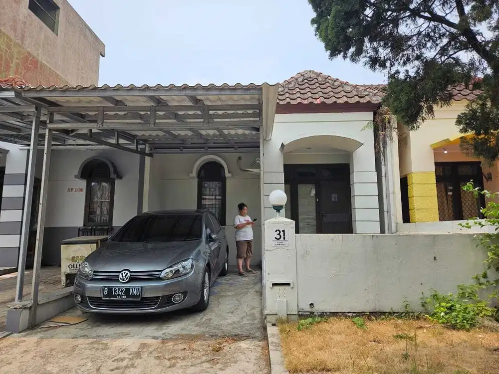 Sewa Rumah di Alam Sutera 30 jtan Dekat Living World Kondisi Rapi
