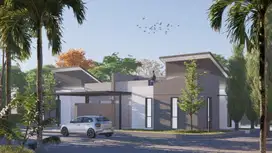 RUMAH BARU  DALAM CLUSTER MODERN INDUSTRIAL MINIMALIS, BANDUNG