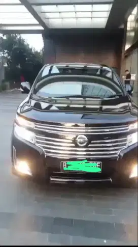 Nissan Elgrand 2011   2,5  AT Pajak panjang