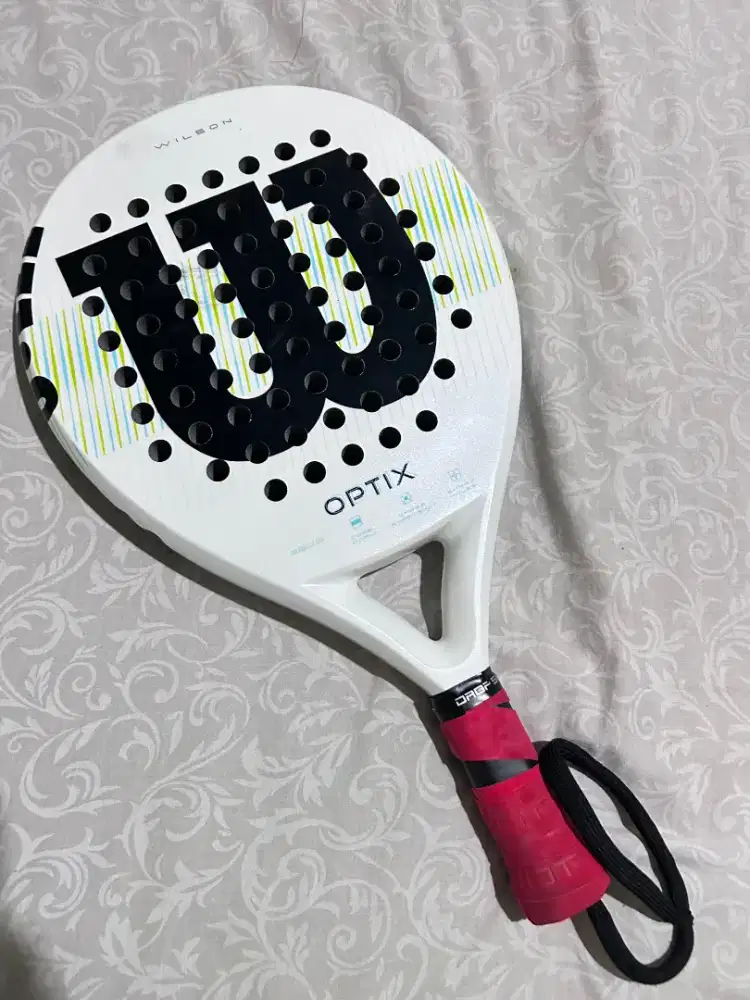 Raket Padel Wilson Optix v1 2025 White