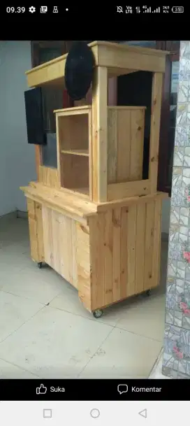 Booth gerobak jati belanda
