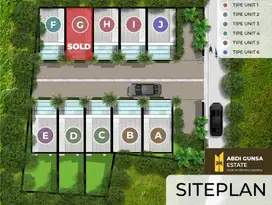 Jual Cepat 1,2M Rumah Cluster 4 Lantai Rooftop siap huni akses mobil