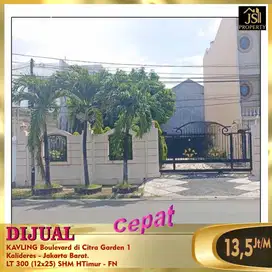 DIJUAL KAVLING Boulevard di Citra Garden 1 Kalideres Jakarta Barat -FN