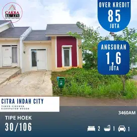 Dijual over credit rumah dicitra indah city rumah hook siap huni