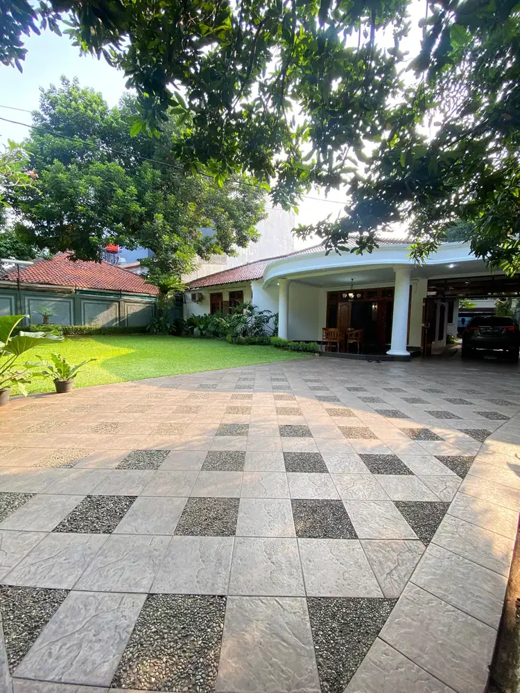 Rumah Cantik 1 Lantai Disewa, Home/Office Jeruk Purut Dekat TB Simatup