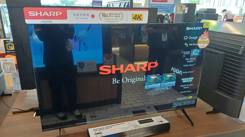 SHARP GOOGLE TV 4K 55 MURAH