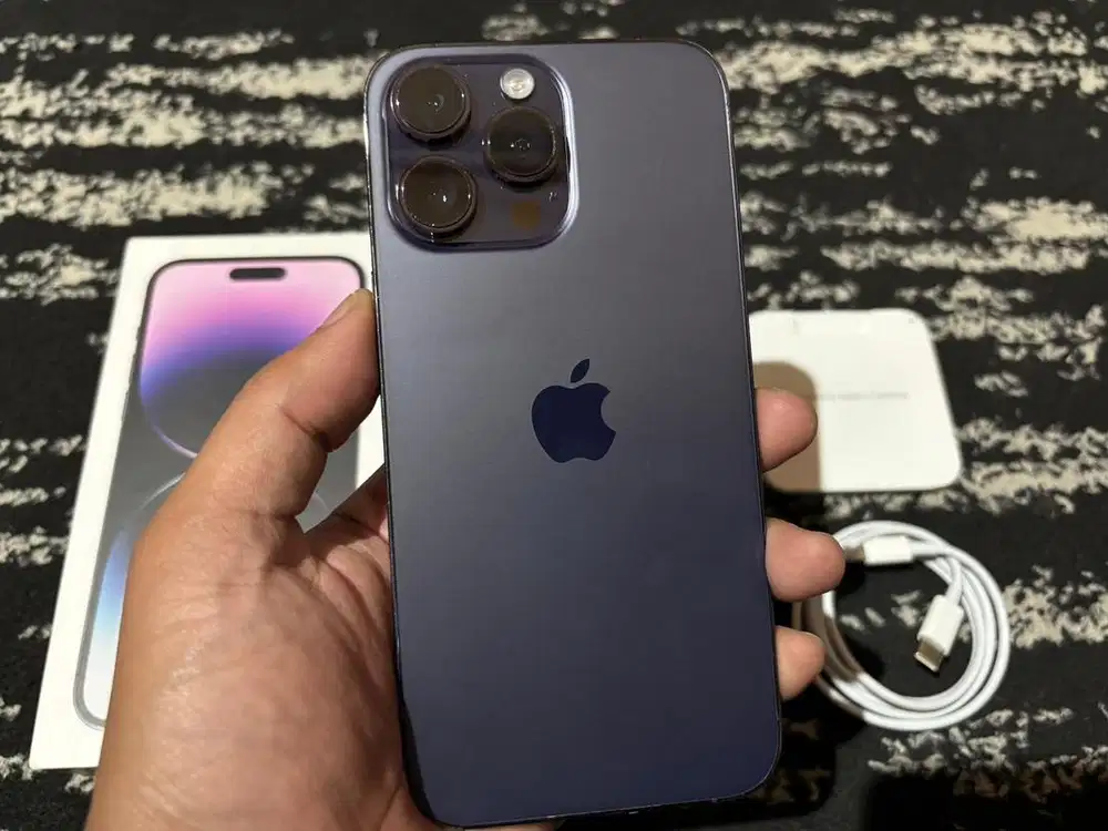 iPhone 14 Pro Max 256Gb Deep Purple Ex iBox Fullset Ori Nominus
