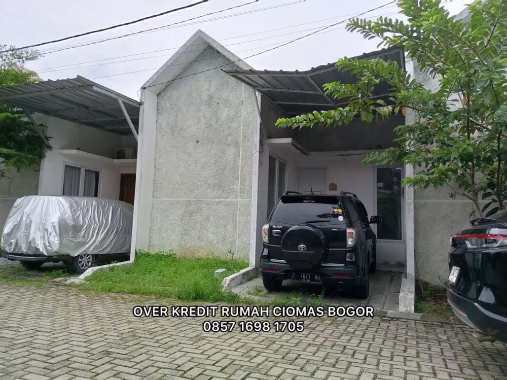 Rumah Take Over dkt sta KA 39 JT di Ciomas Bogor Kencana Townhouse