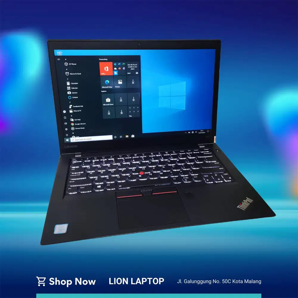 Core i5 Gen 7 RAM 8GB SLIM TOUCHSCREEN Lenovo Thinkpad T470s [24|09]