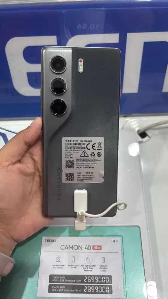 TECNO CAMON 40 PROMO CICILAN BUNGA 0% CUKUP DENGAN KTP