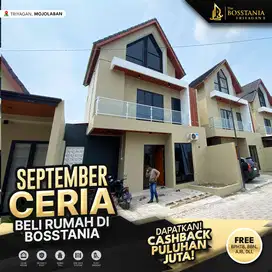 Cashback Puluhan Juta Rumah Skandinavian di Bosstania Triyagan dekat UNS