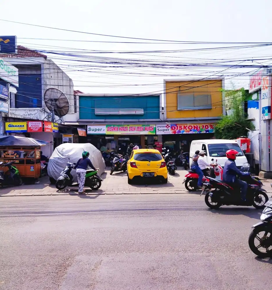 RUKO TIPAR CAKUNG BONUS USAHA MINIMART DAN APOTEK SUDAH