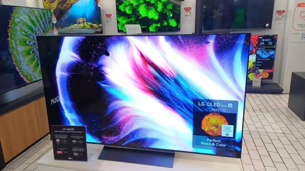 LG OLED SMART AI TV 4K 55 MURAH
