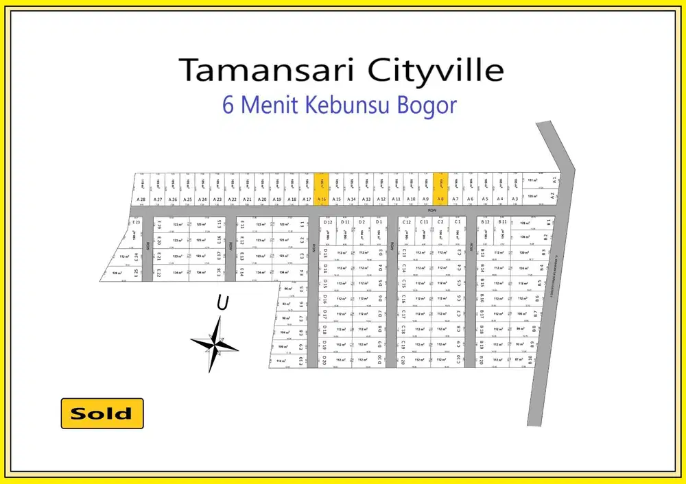 Tanah Kavling Strategis Cocok Untuk Villa Cicilan 30x