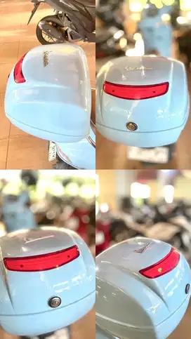 Top Box Support Vespa LX Blue Capri 2024