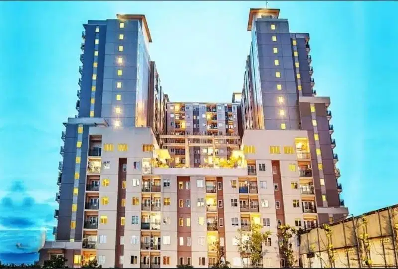 Murah, Apartemen Sudirman Suites, tipe 3BR, lantai atas.