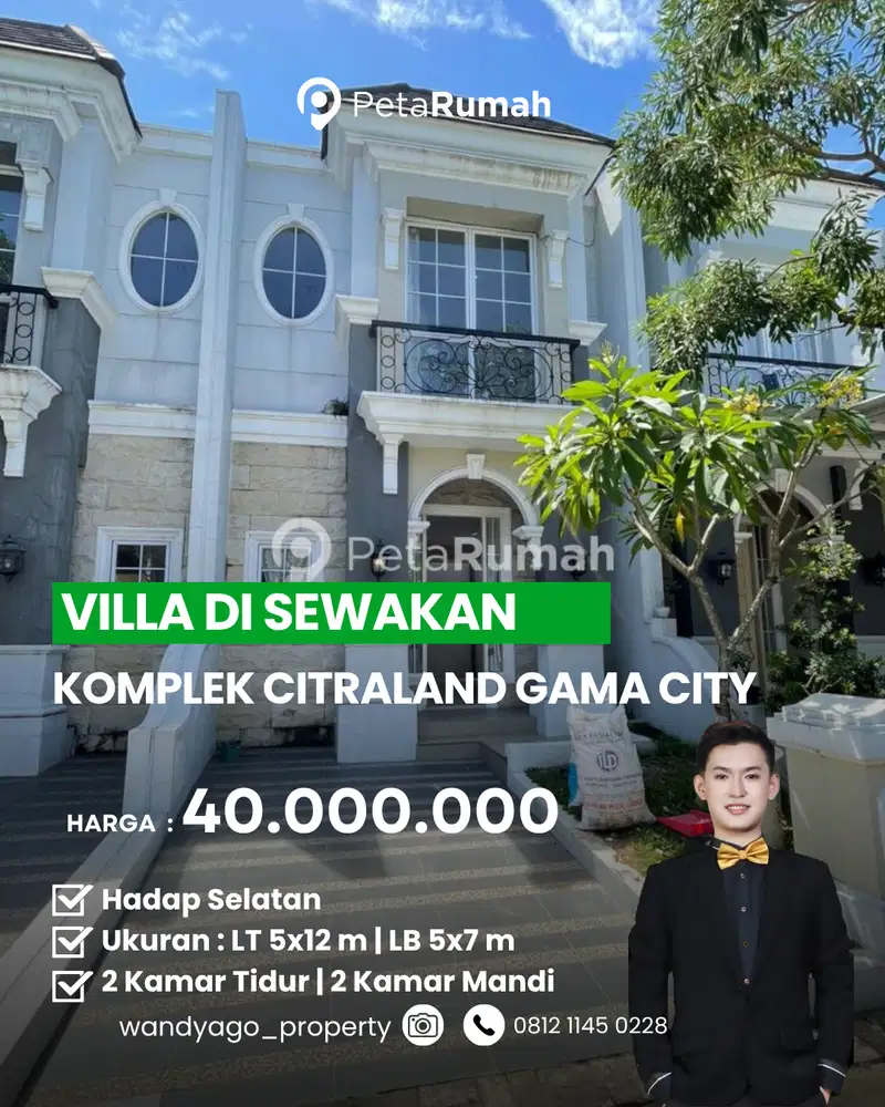 DISEWA RUMAH JALAN ISMAIL HARUN KOMPLEK CITRALAND GAMA CITY