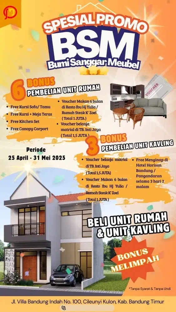 Bonus Melimpah! Ruko strategis di cibiru