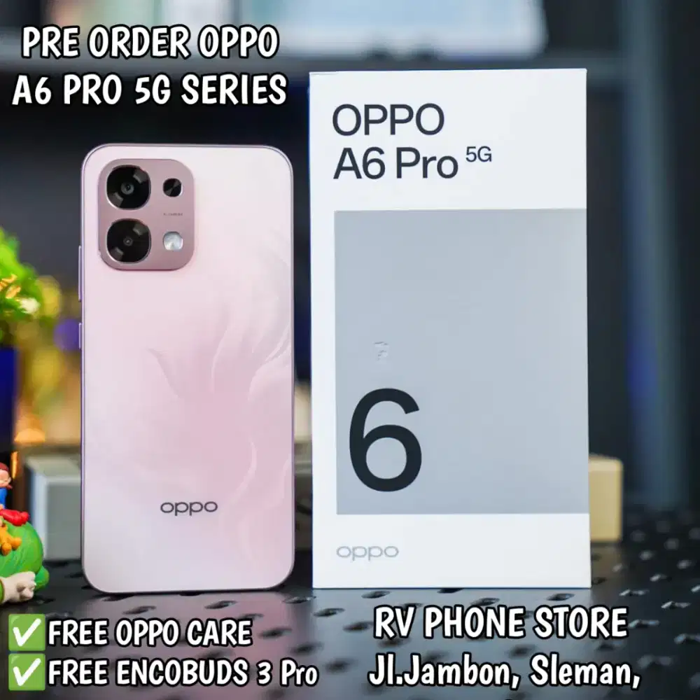 PRE ORDER OPPO A6 PRO 5G SERIES BISA KREDIT TANPA DP