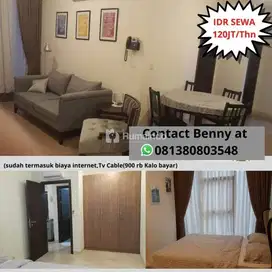 Sewa Apartemen 2br L Avenue ,Full furnished