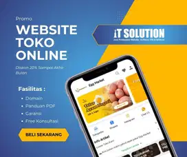 Jasa Pembuatan Website Toko Online – Modern & Terjangkau