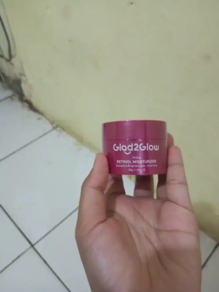 Glad2glow retunol dan elformula peeling
