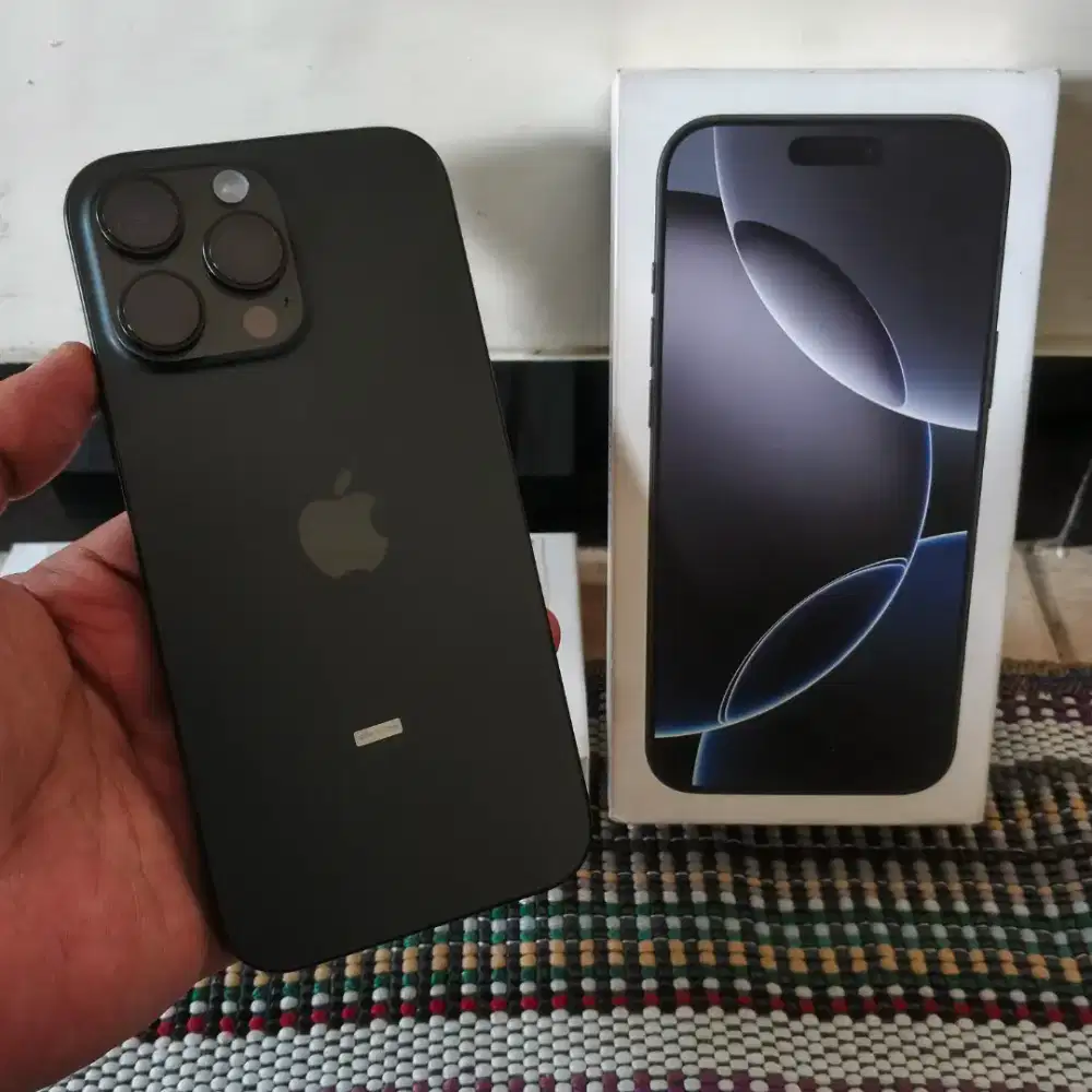 Iphone 16 Pro Max 256 Gb_iBox_Garansi Panjng_BH 100%
