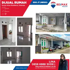 Dijual Rumah Perumahan Griya Permata Residance Lokasi Sokaraja