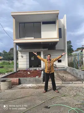 di jual Rumah Mewah 2 lantai Dijual DP 0 Bebas Banjir lokasi strategis