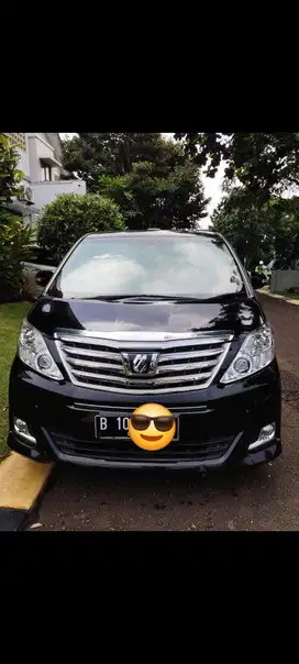 Toyota Alphard 2012 Bensin