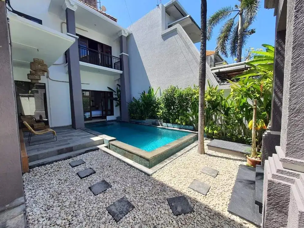 Villa full furnish legian kuta dekat pantai double six seminyak jl7mtr