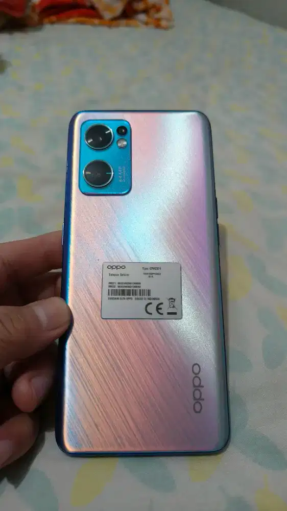 Oppo Reno 7 5G 100% mulus ram 8+8 256 full set