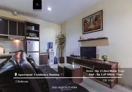 Dijual Dan Disewakan Apartement Casablanca Mansion Mid floor 2BR Full Furnished