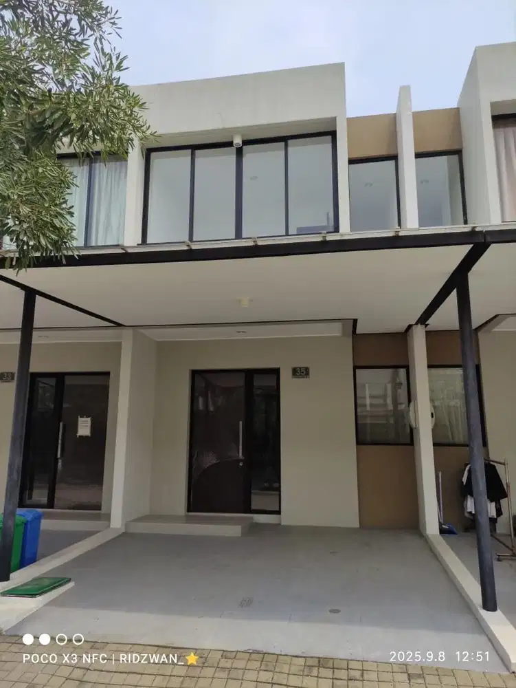 DISEWAKAN CEPAT! RUMAH MILENIAL 4.5x10 PIK 2 FURNISH 47Jt/Th