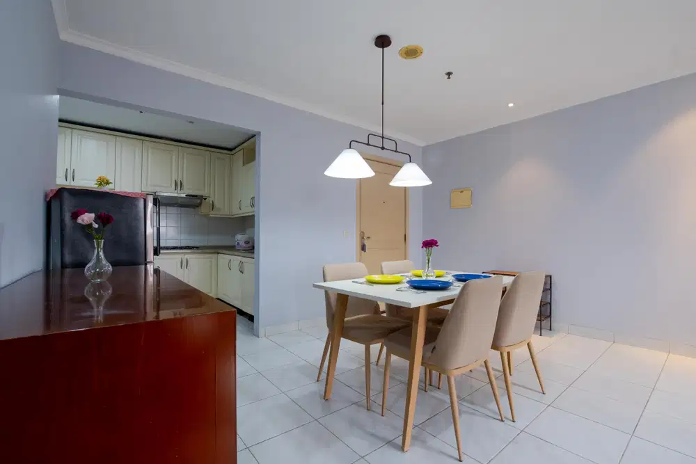 Sewa Apartemen Permata Senayan 3 BR Jakarta Barat dekat GBK Senayan