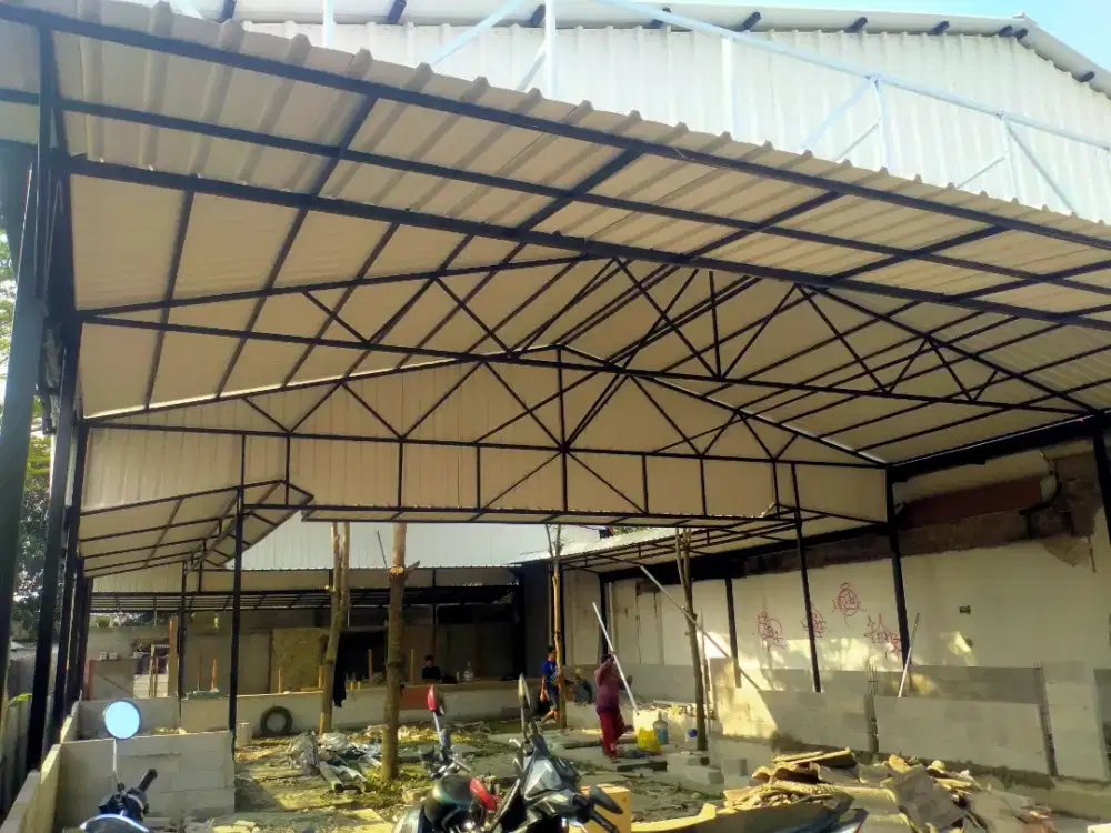 Kanopi Besi Gudang