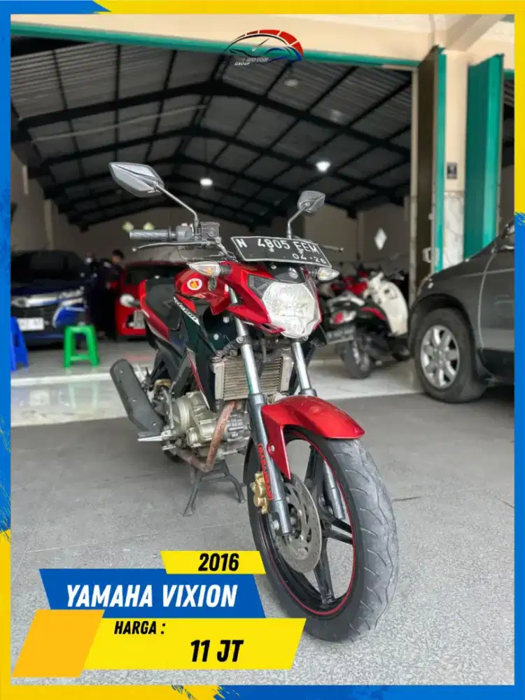 YAMAHA VIXION 2016 BEKAS BERKUALITAS HIKMAH MOTOR KEPUH MALANG