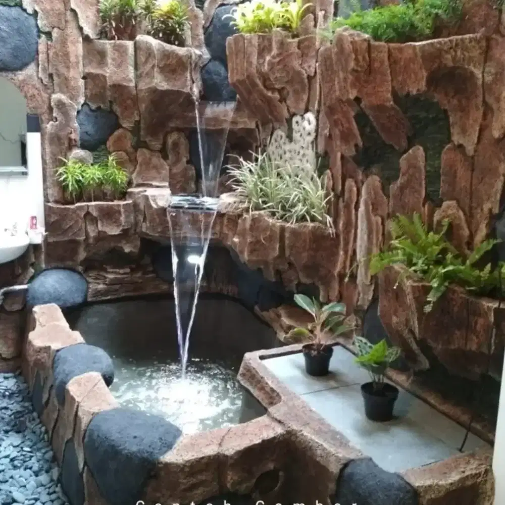 Jasa pembuatan kolam relief murah