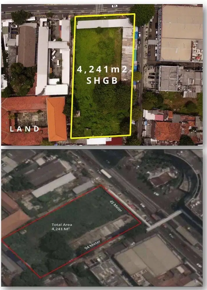 Tanah Komersil di Senen Jakarta Pusat Strategis