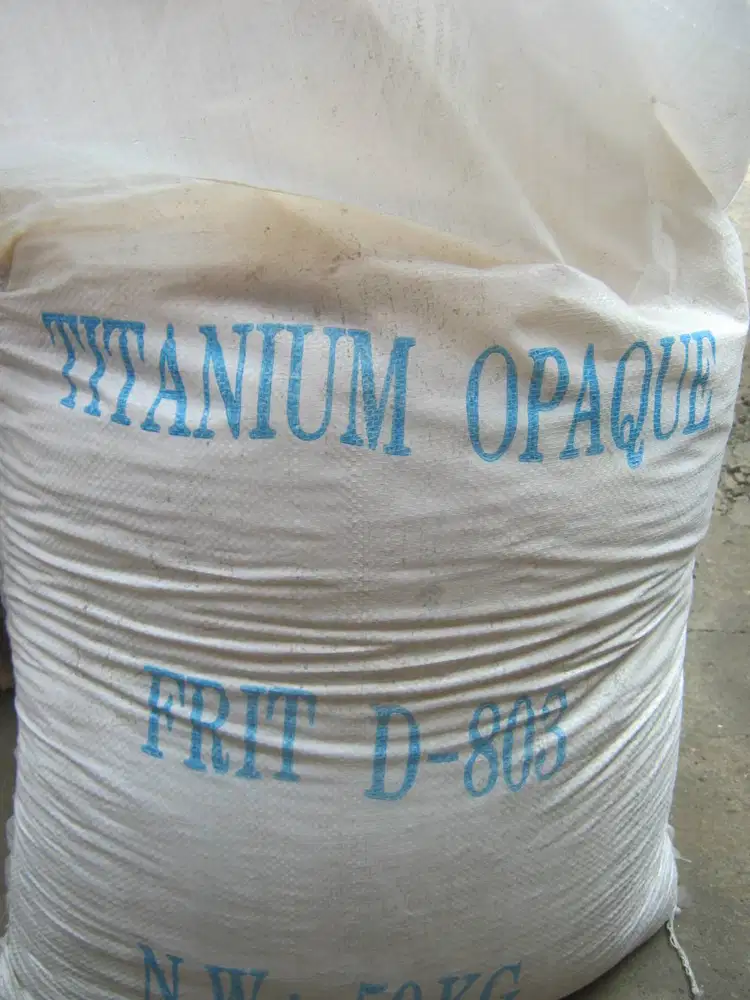 TITANIUM OPAQUE FRIT D-803, FRIT BFT-208/S DAN PRINTING BASE BSP-1159