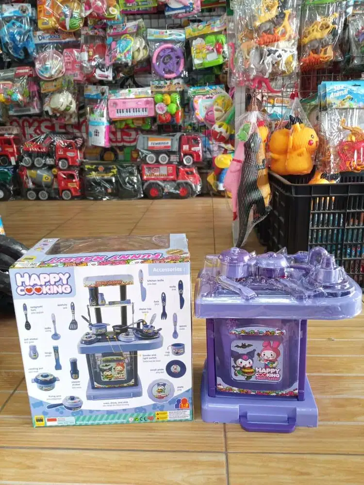 mainan anak set memasak