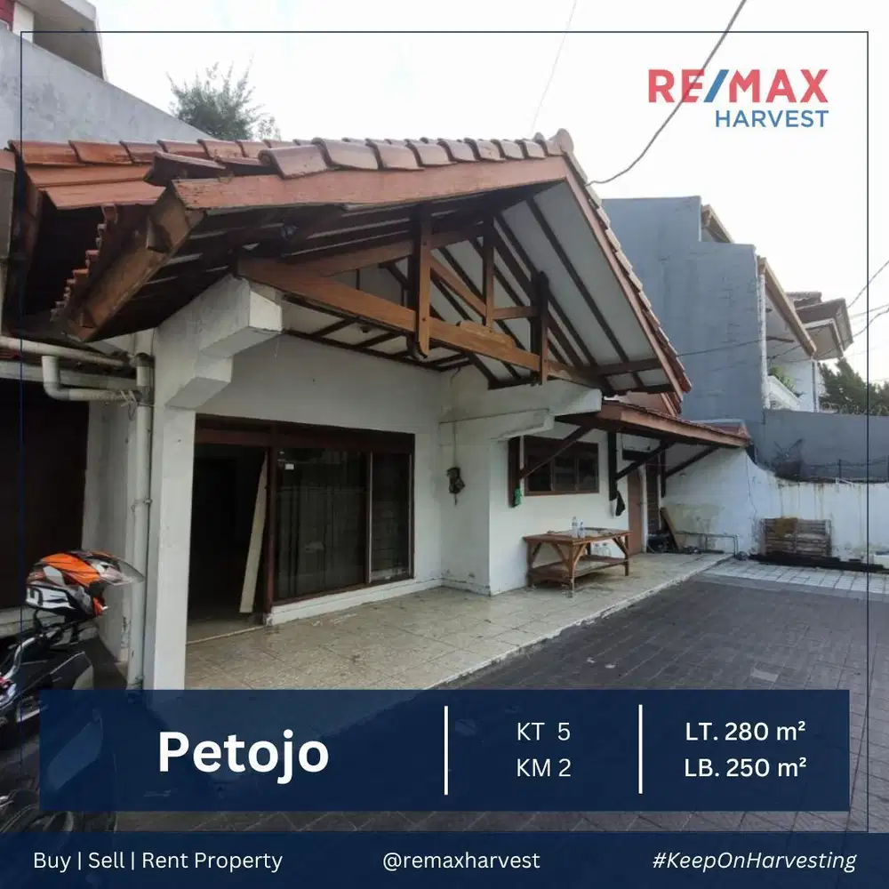 Disewakan Cepat Rumah Tinggal Di Petojo Jakarta Pusat