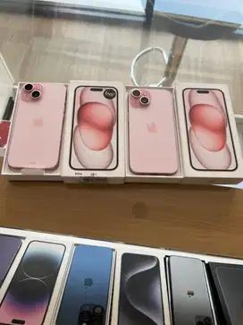 Iphone 15 128gb resmi iBox pink lengkap original bisa TT