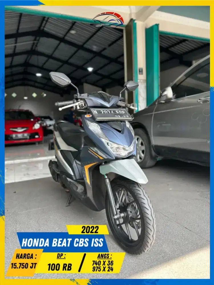 HONDA BEAT CBS ISS 2022 MANTAP MASZEHH HIKMAH MOTOR KEPUH MALANG
