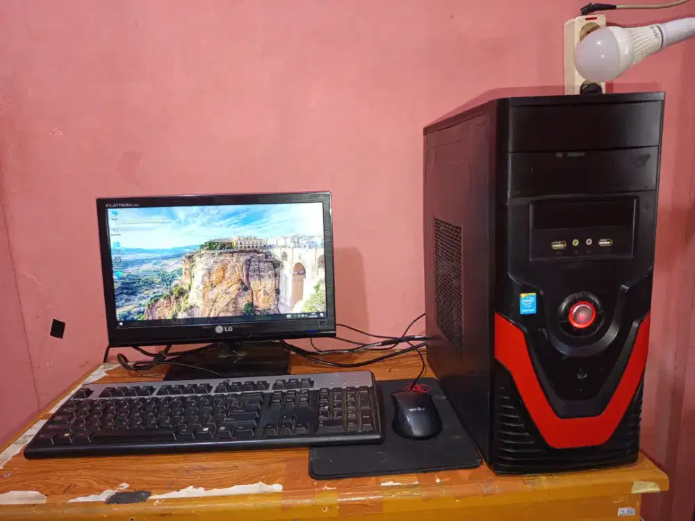Komputer PC Intel Pentium G3240 Ram 4 HDD 500 Fullset Second