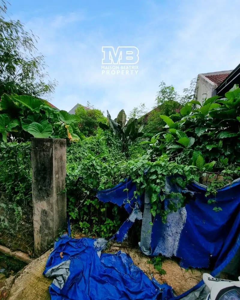 DIJUAL KAVLING TANAH HOEK SIAP BANGUN DEKAT EXIT TOL  SERPONG CINERE