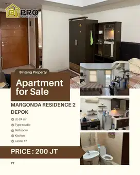 Apartemen murah margonda dijual