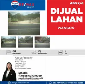 Lahan Dijual Yang Memiliki Akses Tronton